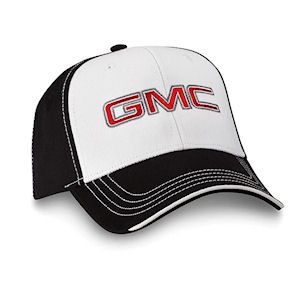Black/White GMC Pro Style Contrast Baseball Cap/Hat