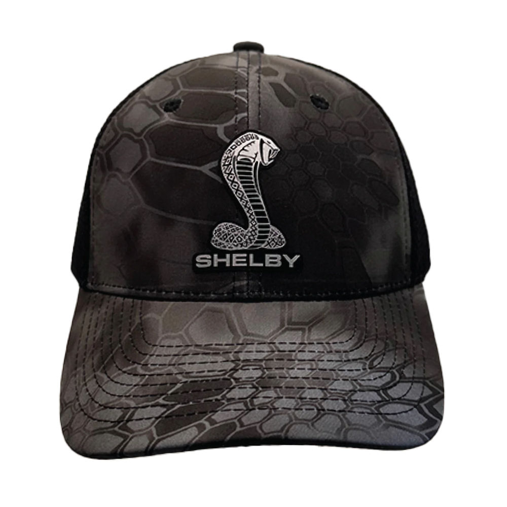 Baseball Cap - Shelby Patch Trucker Hat (black)