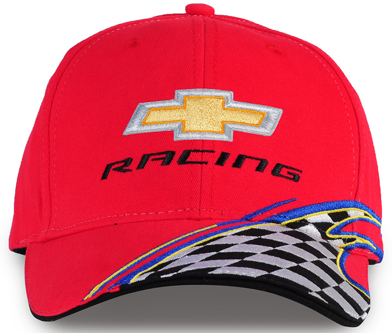 Baseball Kappe - Chevrolet Bowtie Racing (rot)
