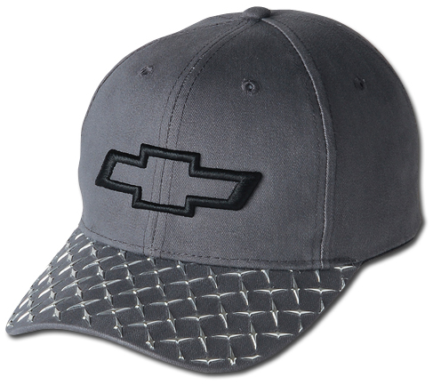 Baseball Kappe - Chevrolet Bowtie Tire Tread (grau)