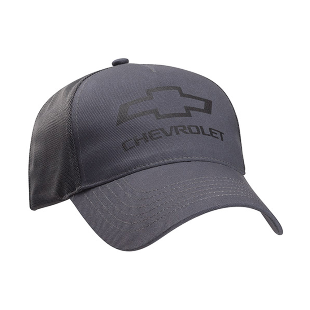 Baseball Kappe - Chevrolet Bowtie Twill+Mesh (grau)