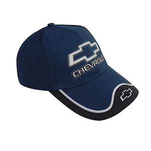 Blau-Schwarze Chevrolet Bowtie Baseball-Kappe Blau-Schwarze Chevrolet Bowtie Baseball-Kappe