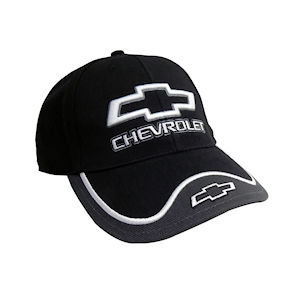 Schwarz-Graue Chevrolet Bowtie Baseball-Kappe Schwarz-Graue Chevrolet Bowtie Baseball-Kappe