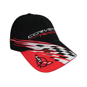 Chevy Corvette C5 Racing Baseball-Kappe (schwarz/rot) Chevy Corvette C5 Racing Baseball-Kappe (schwarz/rot)