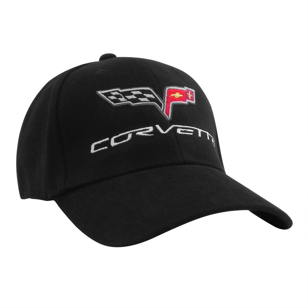 Baseball Kappe - Chevy Corvette C6 (schwarz)