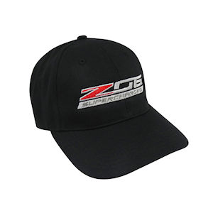 Schwarze Chevrolet Corvette C7 Z06 Baseball-Kappe Schwarze Chevrolet Corvette C7 Z06 Baseball-Kappe