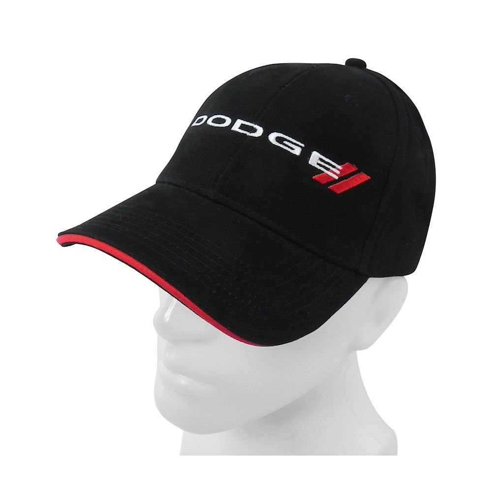 Baseball Kappe - Dodge New Logo (schwarz)