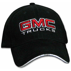 Schwarze GMC Trucks Baseball-Kappe (GM Company Store)