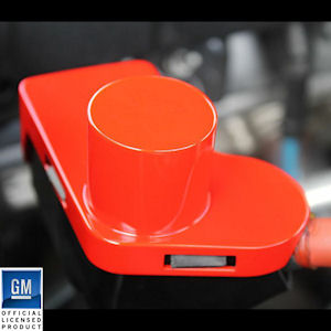 Alu-Abdeckung f�r Batteriepol (orange) f�r 2010-2015 Chevrolet Camaro