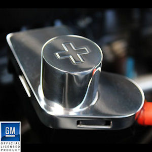 Alu-Abdeckung f�r Batteriepol (poliert) f�r 2010-2015 Chevrolet Camaro