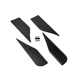 LG Billet Bed Step Plates black for 1988-98 C/K Trucks