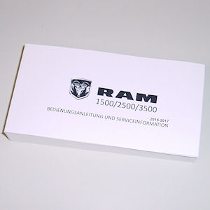 Deutsche Bedienungsanleitung f�r 2015-2017 Dodge RAM