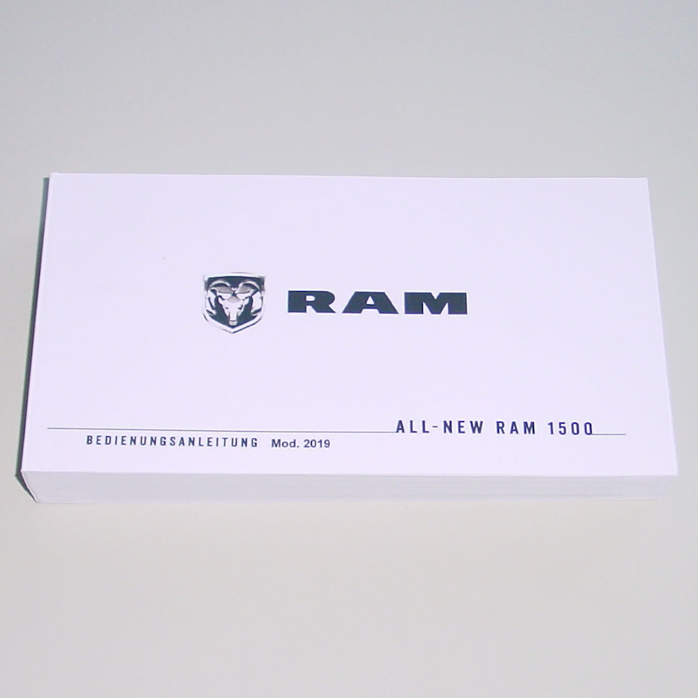 Bedienungsanleitung (DE) - 2019 Dodge RAM Trucks