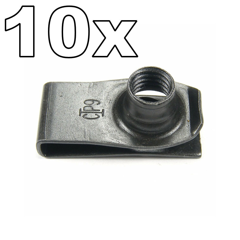 Befestigungs-Clip 10x (OEM) M8x1 1/4 Zoll