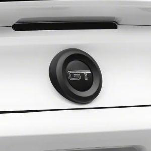 MMD Surround Decklid Emblem black 2010-12 Ford Mustang