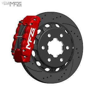 MFG High Performance Brakes Front for 1988-99 GM K1500
