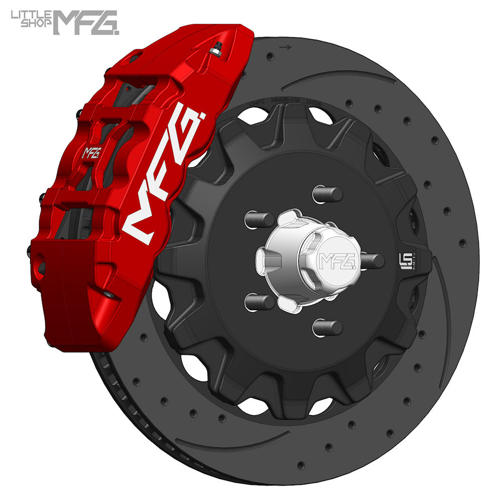 Big Brake Kit Front Stage 3 (406mm/6P) 88-99 GM C1500