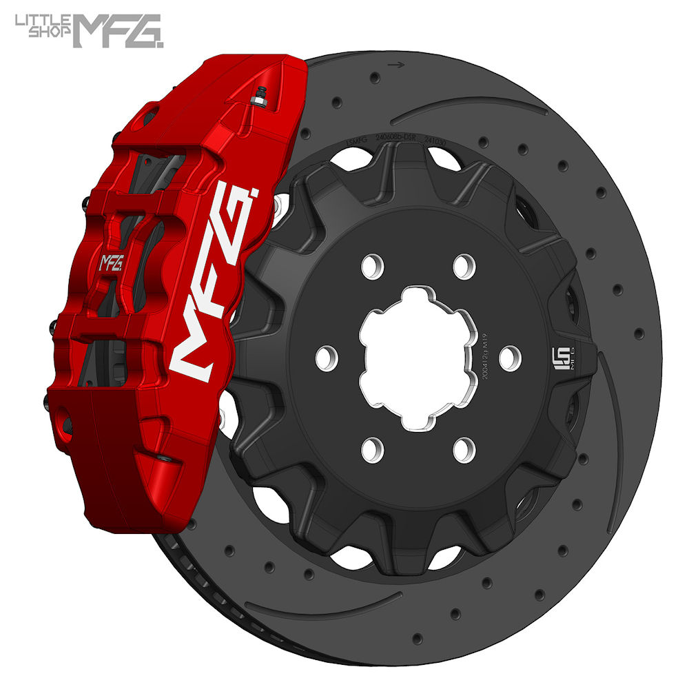 Big Brake Kit Front Stage 3 (406mm/6P) 88-99 GM K1500