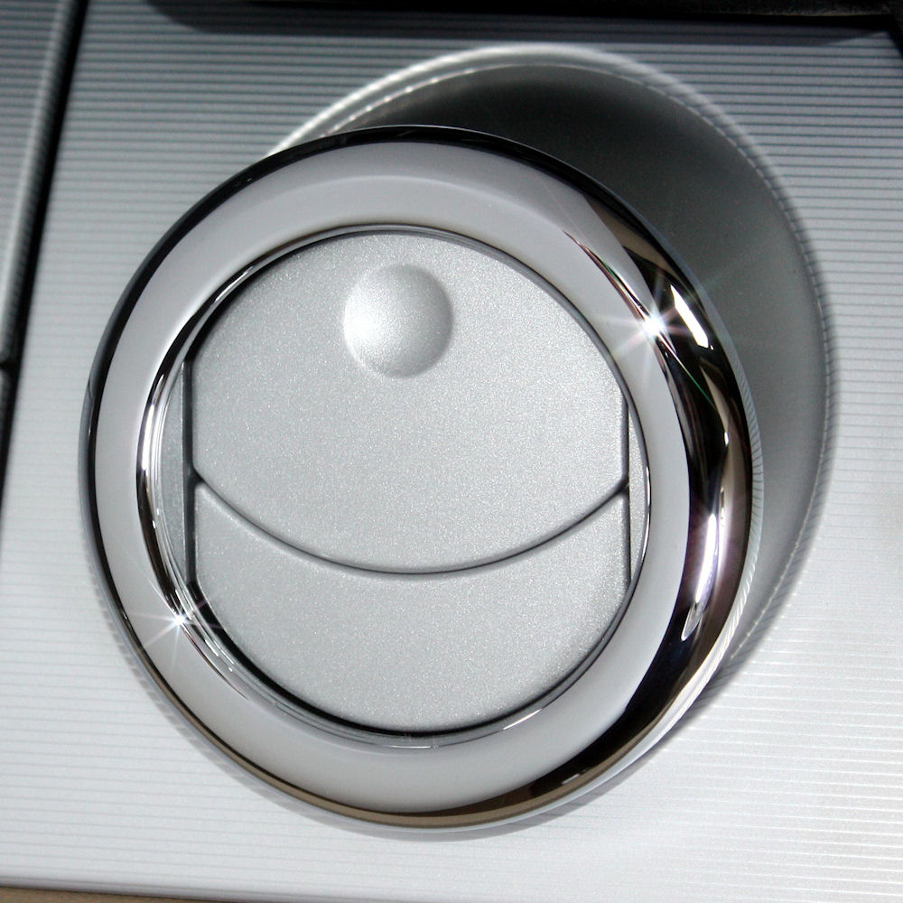 Billet Vent Surrounds 4x (Chrome) 05-09 Ford Mustang
