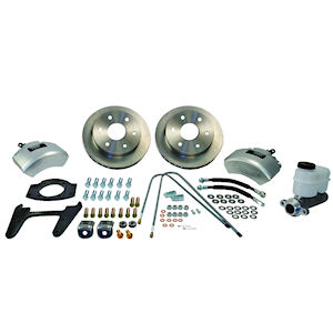 Rear Brake Conversion Kit (Drum to Disc) from SSBC for GMT400 K1500 Trucks