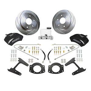 Rear Brake Conversion Kit (Drum to Disc) from SSBC for GMT400 K1500 Trucks