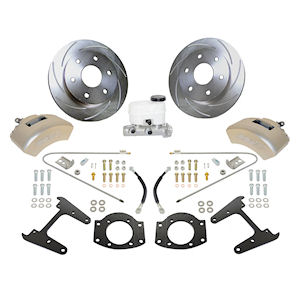 Rear Brake Conversion Kit (Drum to Disc) from SSBC for 
