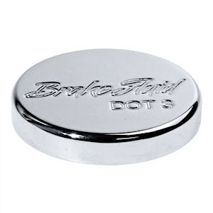 Chrome Brake Fluid Cap Cover for 2005-2014 Ford Mustang