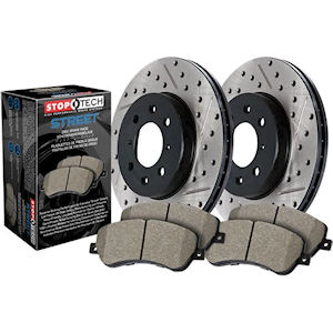 Disc Brake Rotors Front Axle from StopTech for 2003-2005 Chevrolet SSR