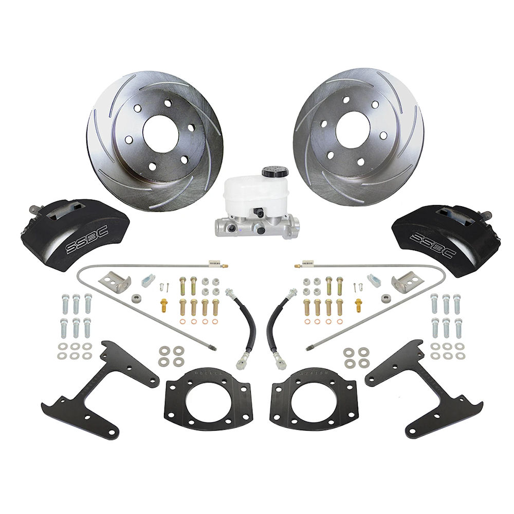 Bremsen-Umr�stung HA 10 (Black) 88-99 GM K1500 Trucks SUV