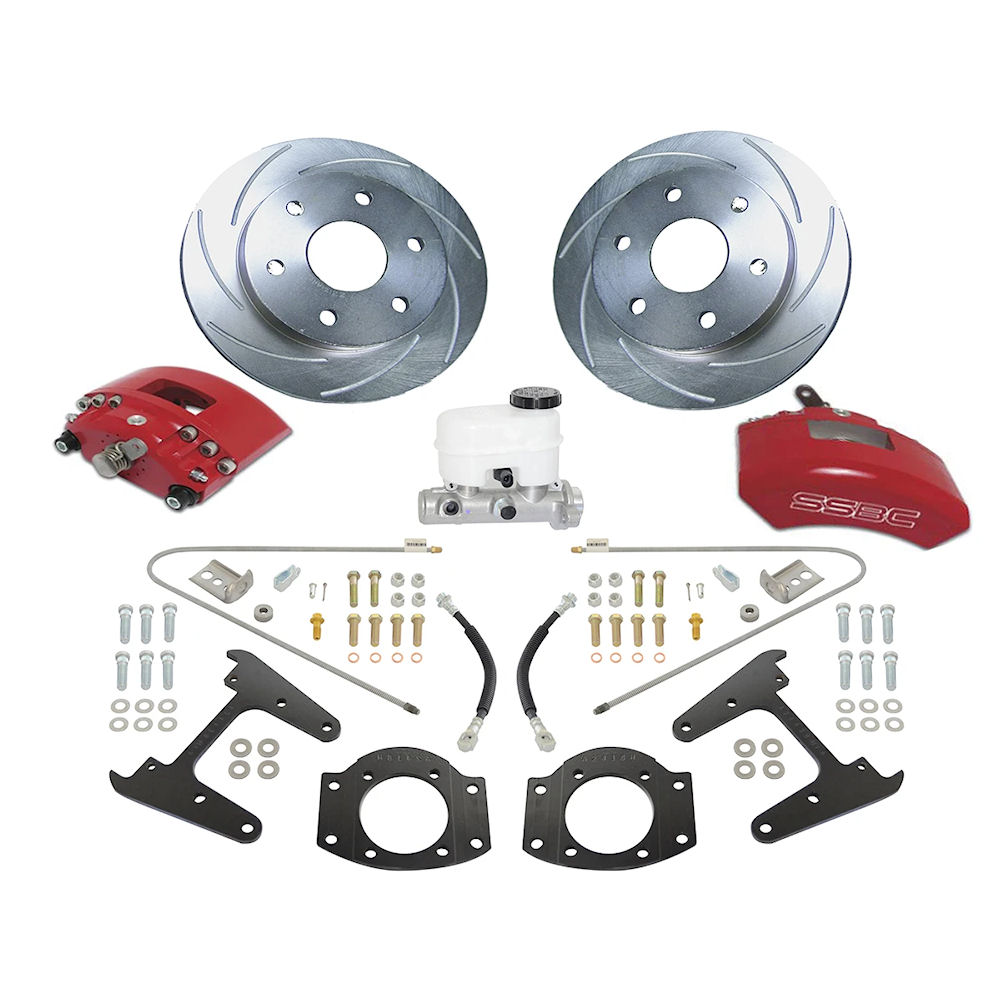 Bremsen-Umr�stung HA 10 (Red) 88-99 GM K1500 Trucks SUV