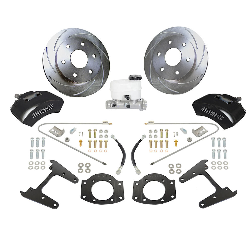 Bremsen-Umr�stung HA 11 (Black) 88-99 GM K1500 Trucks SUV