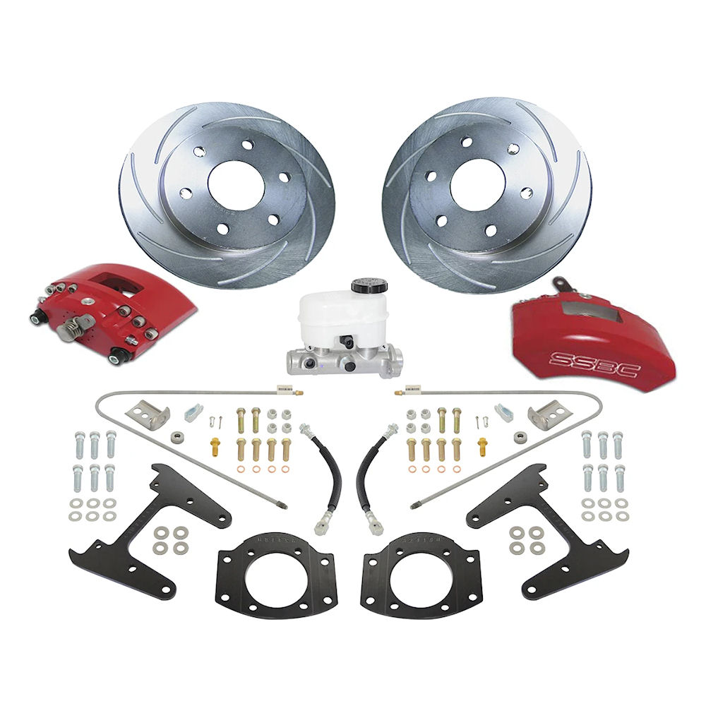 Bremsen-Umr�stung HA 11 (Red) 88-99 GM K1500 Trucks SUV