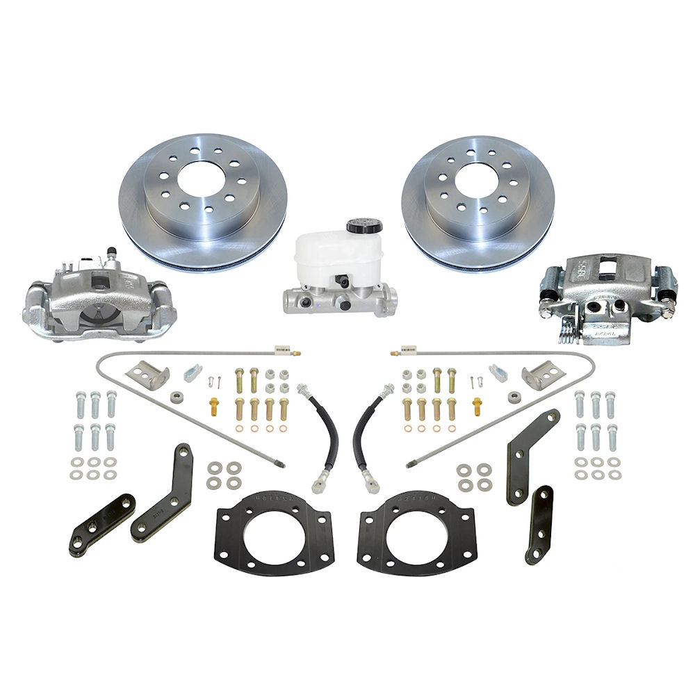 Bremsen-Umr�stung HA (Silver) 88-99 GM C1500 Trucks SUV