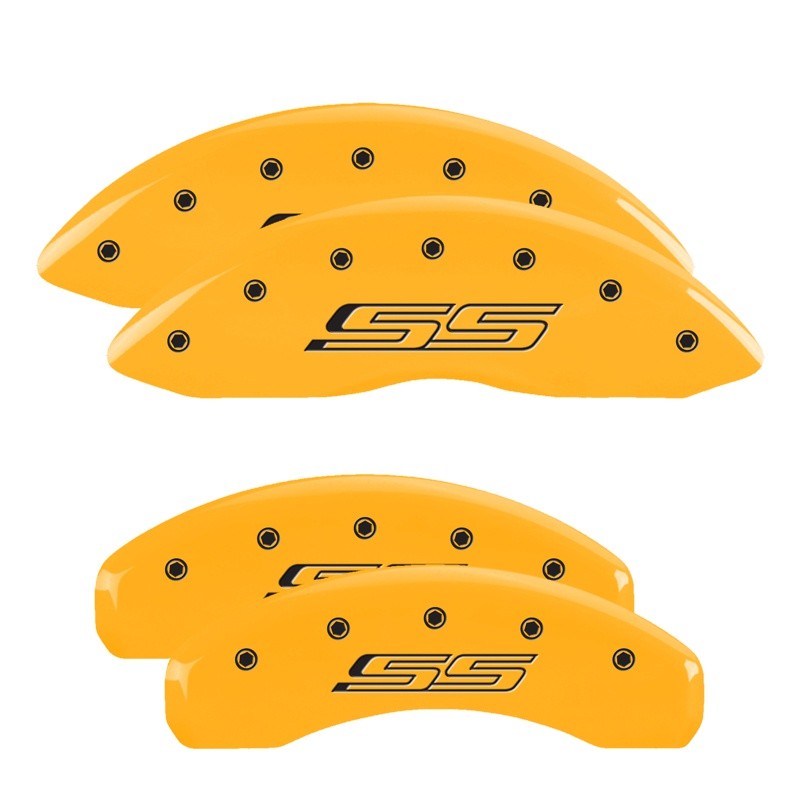 Bremssattel-Covers VA/HA (Gelb) 10-15 Chevy Camaro SS
