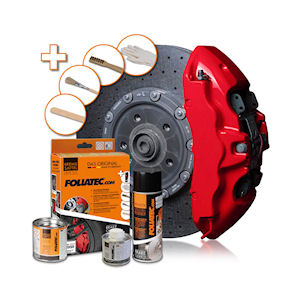 Foliatec Bremssattel Lack-Set Farbe: Racing Rosso (rot) Foliatec Bremssattel Lack-Set Farbe: Racing Rosso (rot)
