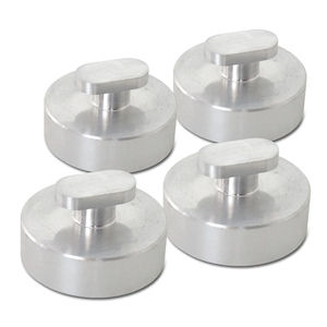 Wagenheber-Pads \(Aluminium\) 97-13 Chevy Corvette