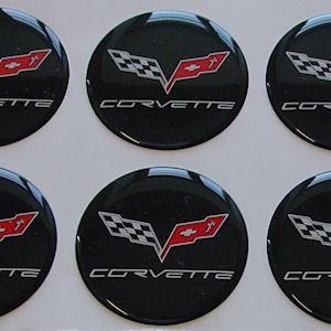 Aufkleber - Diamond \(50mm\) 05-13 Chevy Corvette