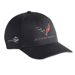 Baseball Kappe - Chevy Corvette C7 Stingray \(schwarz\)