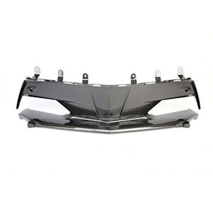 Frontgrill-Einsatz Mitte \(Karbon\) 20-23 Chevy Corvette