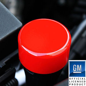 K�hlwasser-Deckel Cover \(orange\) 10-15 Chevy Camaro