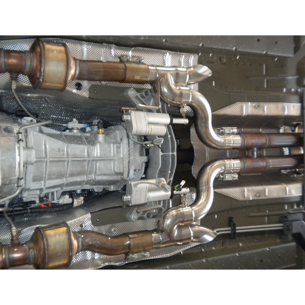 Exhaust Diverter System from Noweeds for 20122015 Chevrolet Camaro ZL1