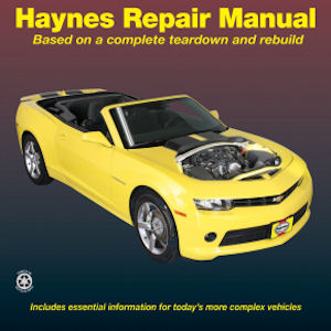Reparatur-Anleitung \(englisch\) 10-15 Chevy Camaro