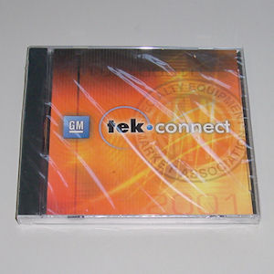 CD-ROM Tek Connect from General Motors at the 2001 SEMA Show Las Vegas
