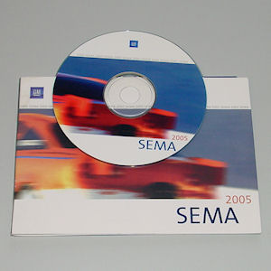 CD-ROM Promo Material from General Motors at the 2005 S