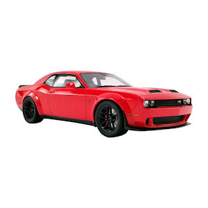 Modellauto - 2019 Dodge Challenger Hellcat \(rot\) 1/18