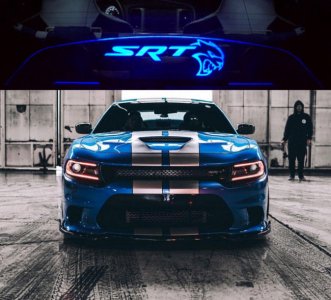 GlowPlate LED \(Design 8\) 06-22 Dodge Charger
