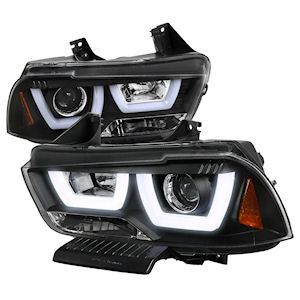 Scheinwerfer Projektor LED \(schwarz\) 11-14 Dodge Charger