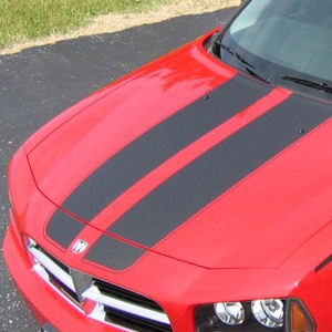 Aufkleber - Rally Stripes \(01\) 06-10 Dodge Charger SRT8