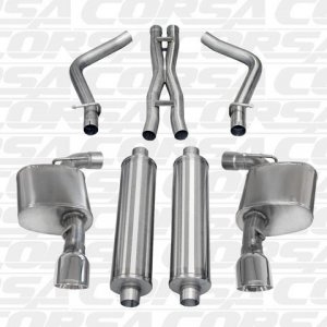 Auspuffanlage Xtreme \(poliert\) 06-10 Dodge Charger R/T