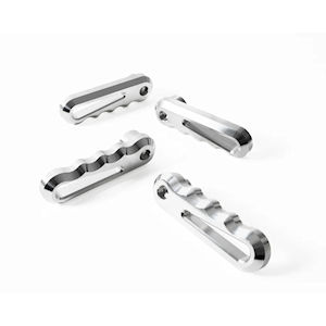 Sitzversteller-Hebel 4x \(silber\) 95-99 GM Trucks/SUV